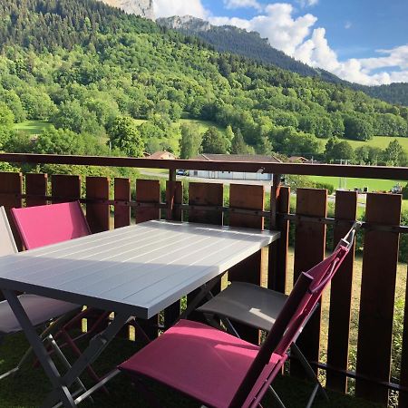 Studio Agreable Et Cosy Avec Vue Sur Les Memises Thollon-les-Memises Eksteriør billede