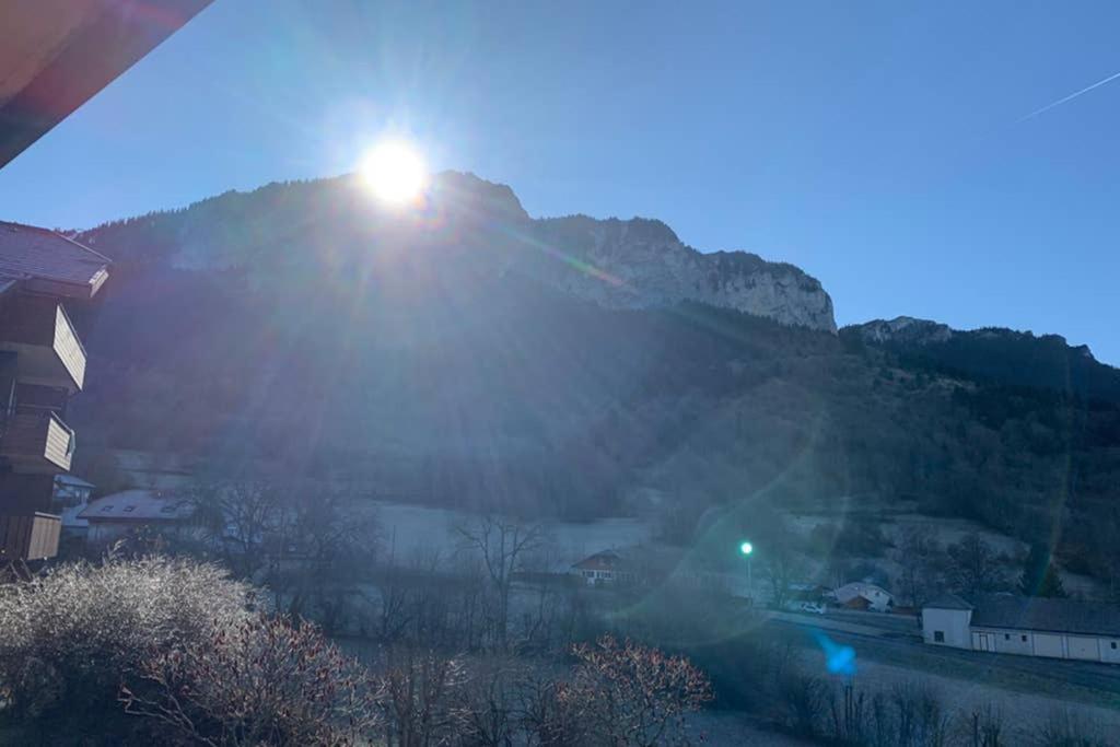 Studio Agreable Et Cosy Avec Vue Sur Les Memises Thollon-les-Memises Eksteriør billede